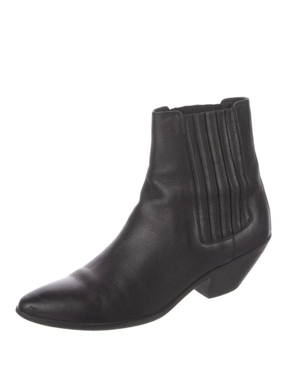 Yves Saint Laurent West Chelsea Boots in Smooth Leather
